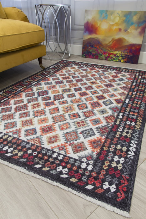 Multicoloured Modern Rug - Modena Inca