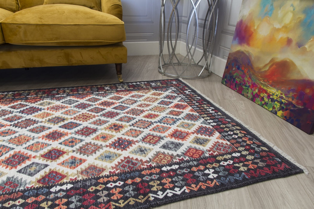 Multicoloured Modern Rug - Modena Inca