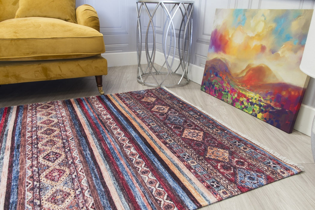 Multicoloured Modern Rug - Modena Maraca