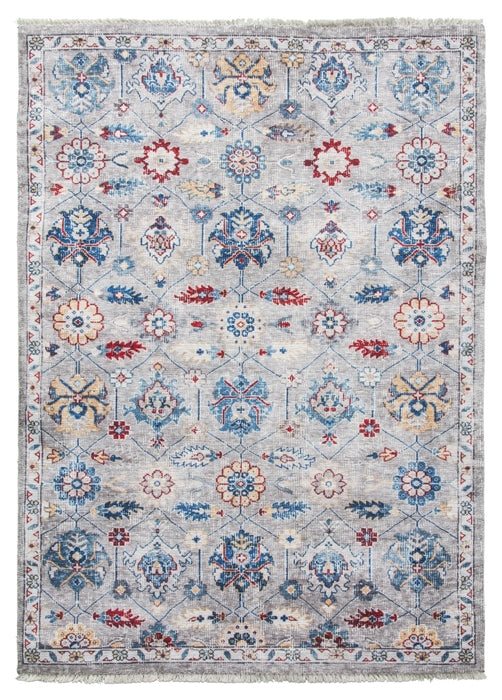 grey multicoloured modern rug modena nadia