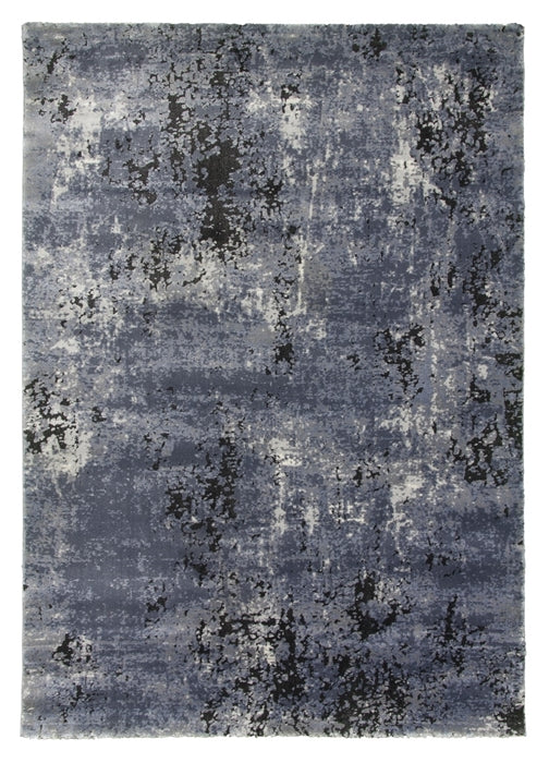 Grey Abstract Rug - Rococo Shadows