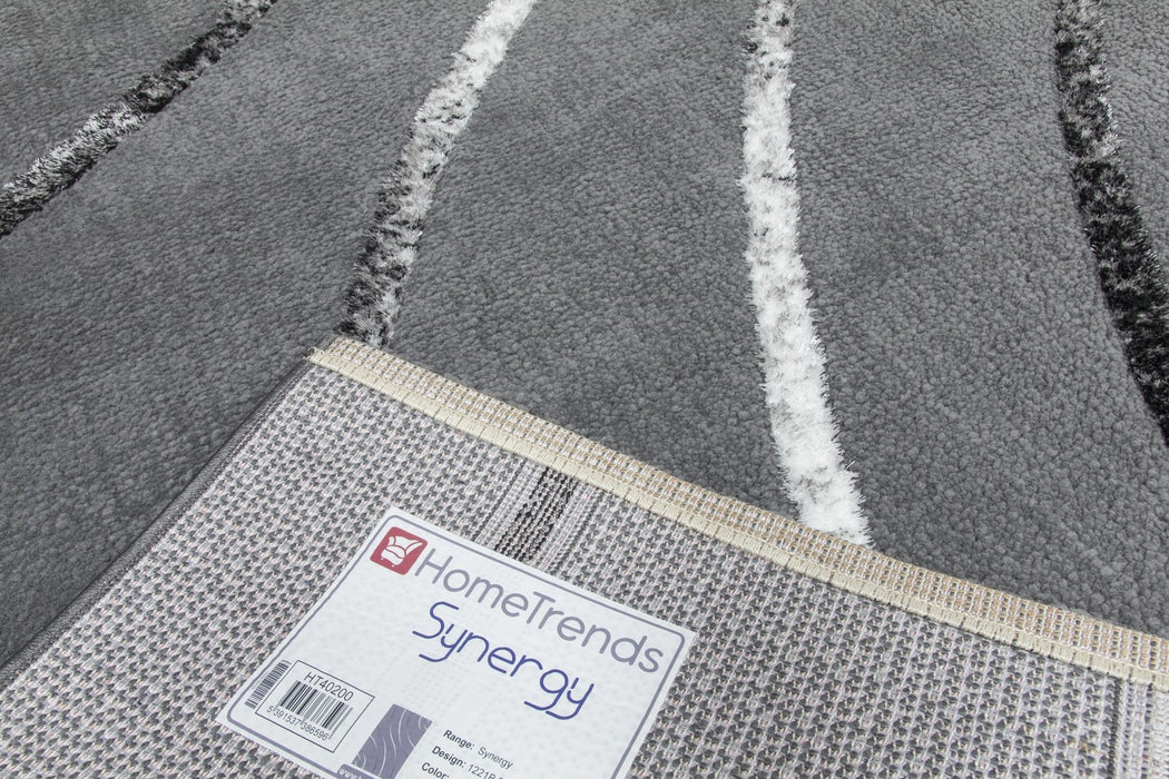 Grey Modern Rug - Synergy Radiance