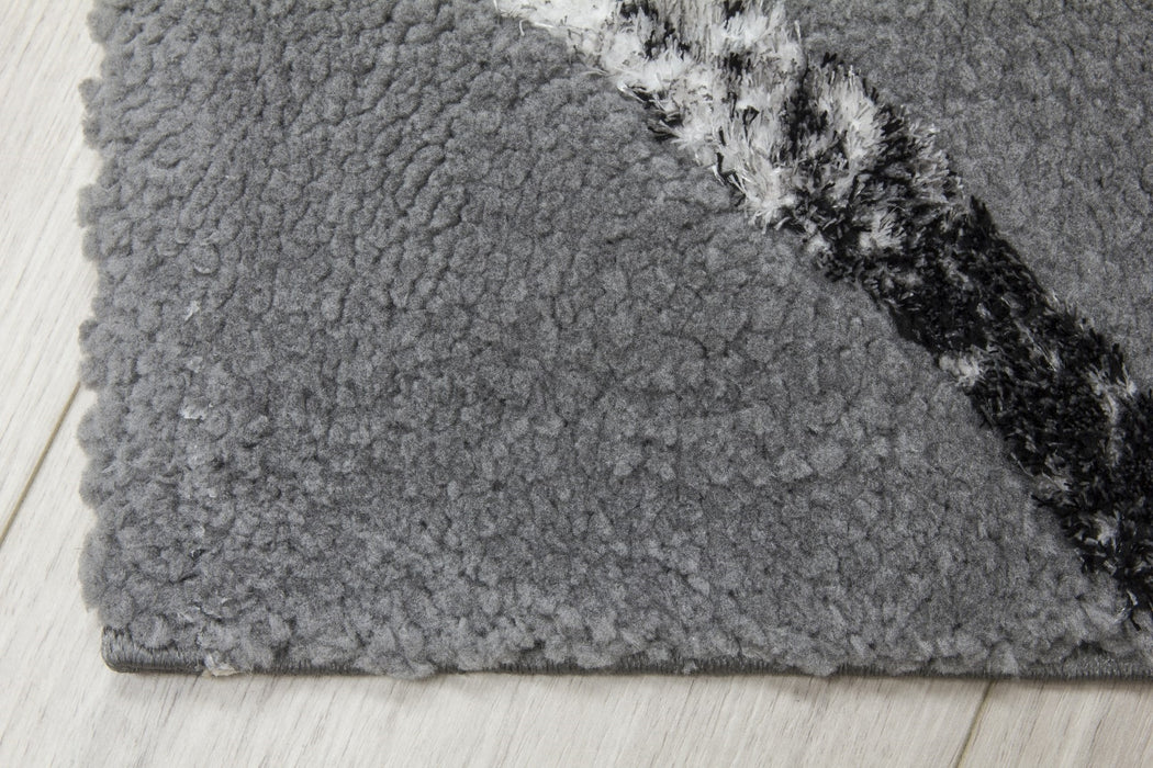 Grey Modern Rug - Synergy Radiance