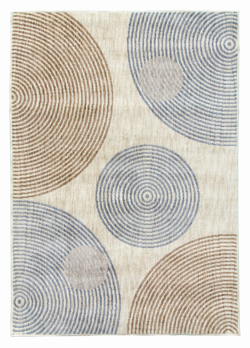 Cream Modern Rug - Revive Arco