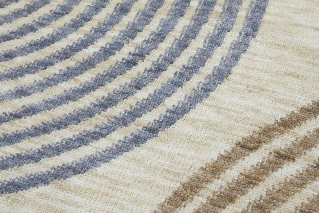 Cream Modern Rug - Revive Arco