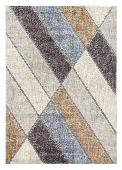 Cream Beige Modern Rug - Revive Vista