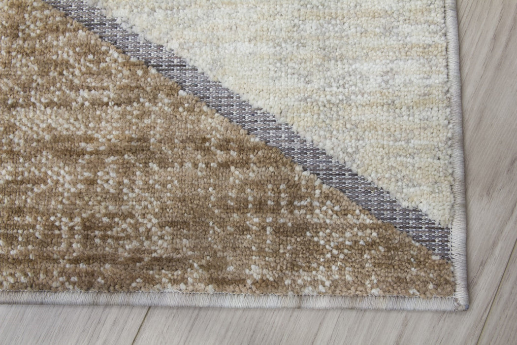 Cream Beige Modern Rug - Revive Vista