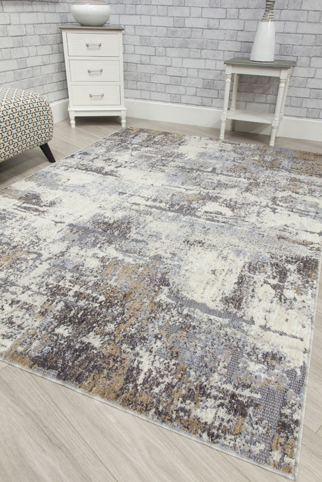 Cream Beige Modern Rug - Revive Nova