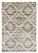 Geometric Green Rug - Ardenne Azteca