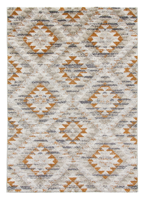 Geometric Pumpkin Rug - Ardenne Azteca