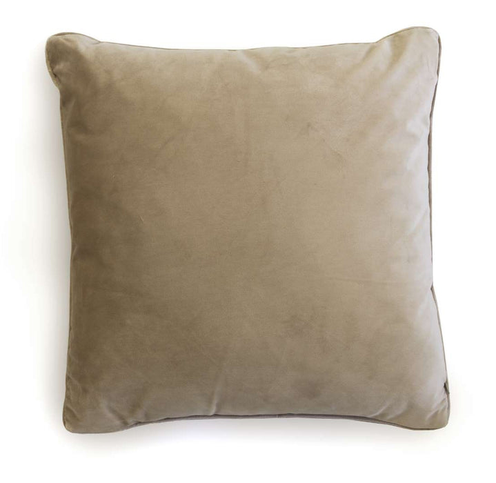 Velvet Cushion - Latte
