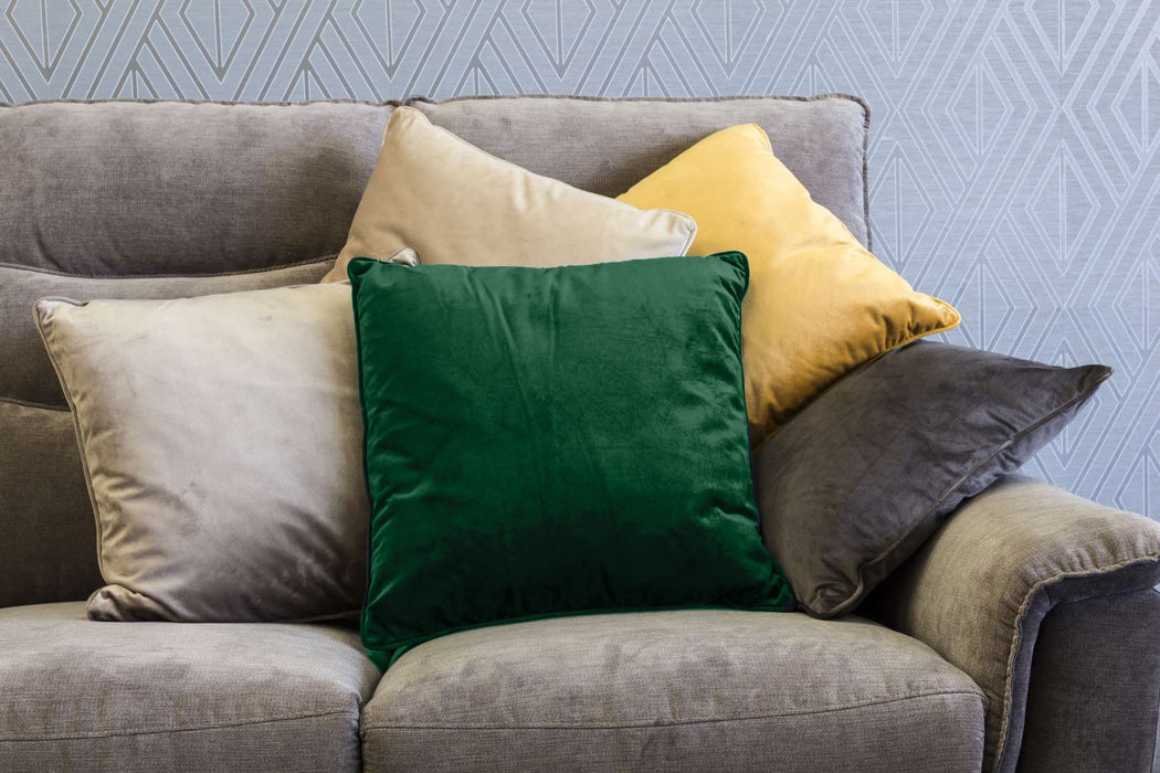 Velvet Cushion - Latte