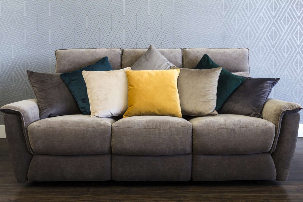 Velvet Cushion - Latte