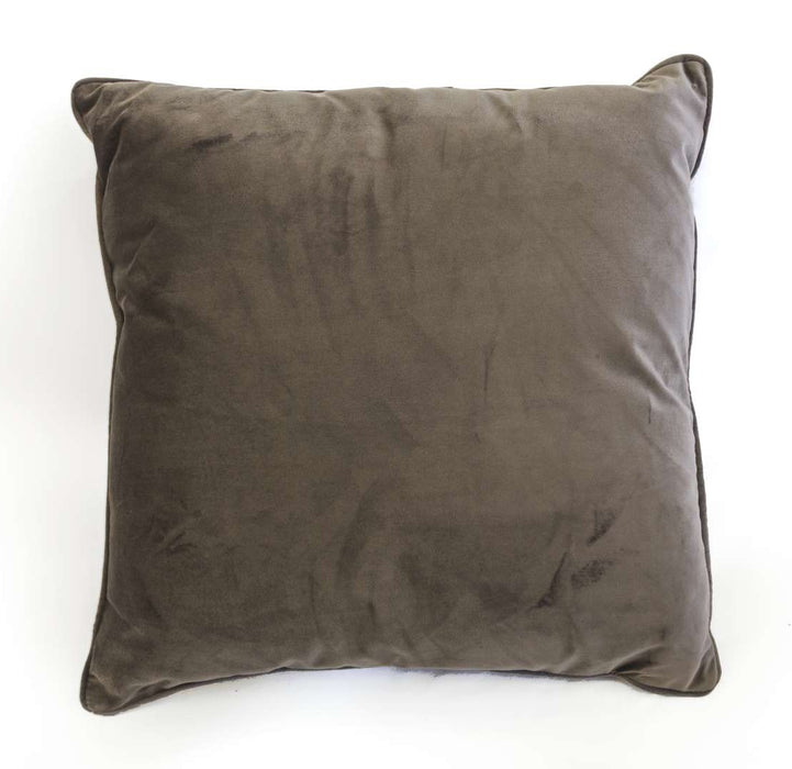 Velvet Cushion - Mocha
