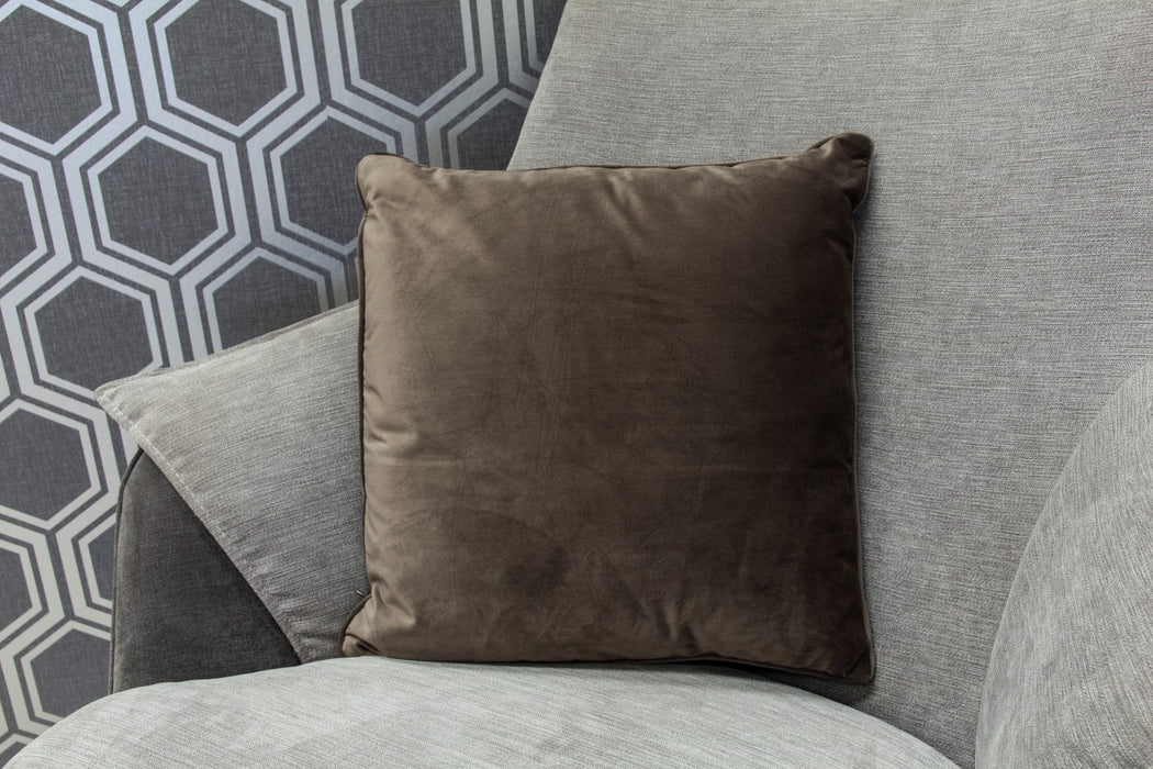 Velvet Cushion - Mocha