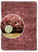 Cherry Red Shaggy Rug - Elegance