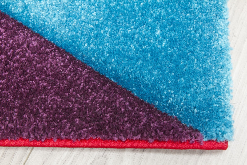 Multicolour Triangles Modern Rug - Candy