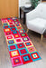 candy runner rug squares
