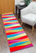 candy runner rug waves