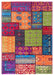 Multicoloured Patchwork Rug