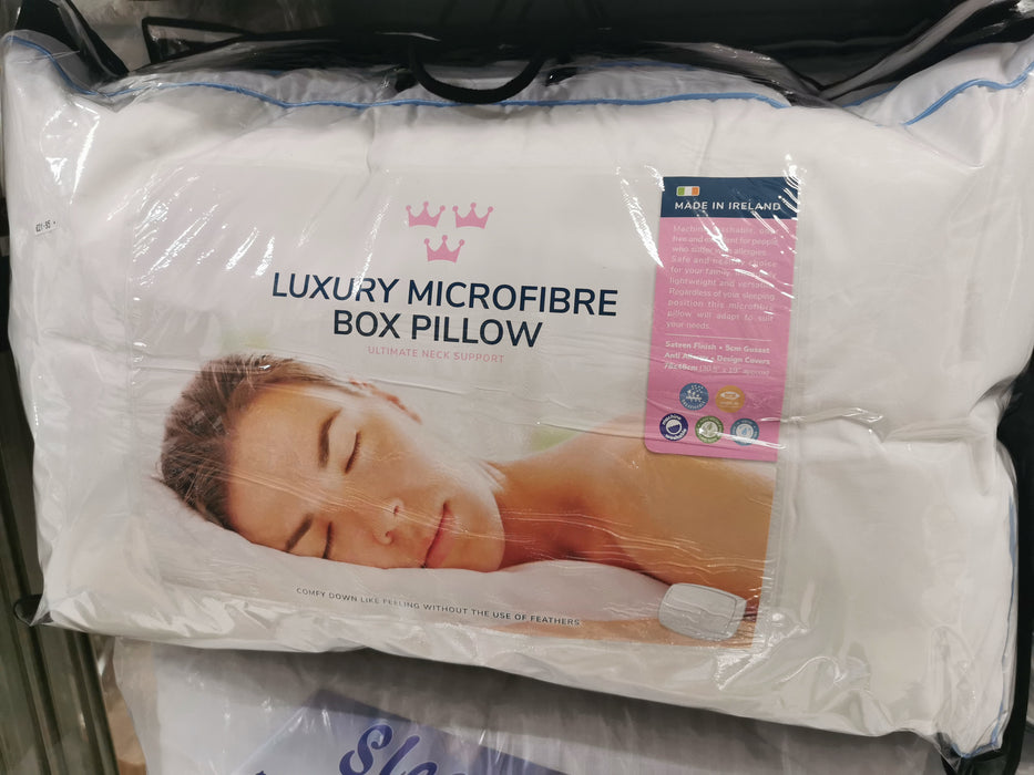 Luxury Microfibre Box Pillow