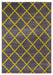 toscana lattice grey yellow rug