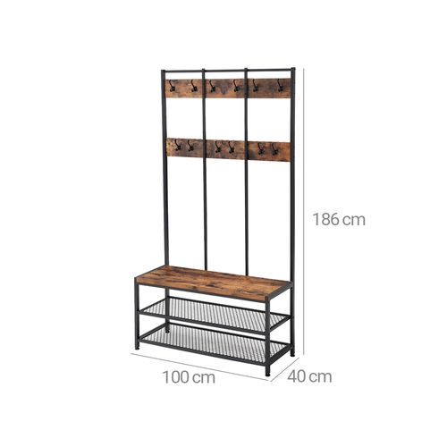 Adonis Coat Rack and Shoe Stand