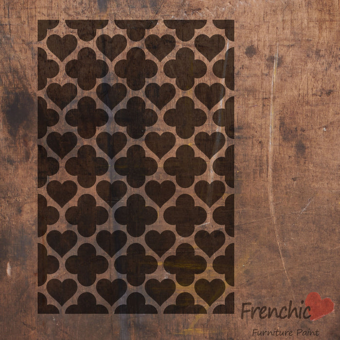 Hearts of Morocco Stencil