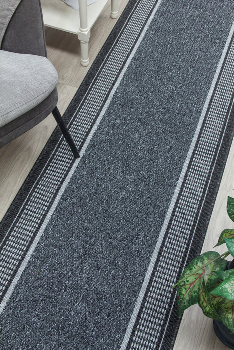 Promenade Cut-to-Measure Kitchen/Hall Mat - Grey