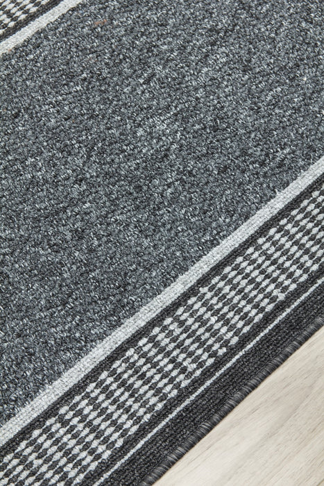 Promenade Cut-to-Measure Kitchen/Hall Mat - Grey