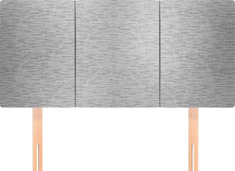 Sophie 4'6" Divan Headboard in Grey Fabric