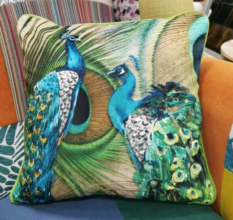 Karla Lynn Peacock Cushion