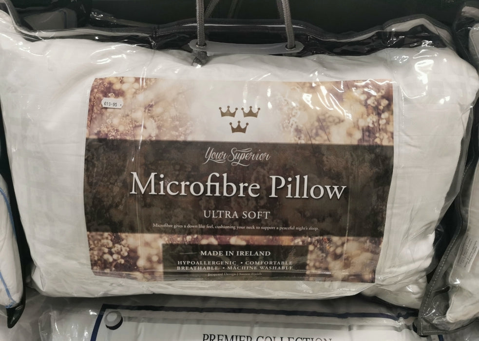 Ultra Soft Microfibre Pillow