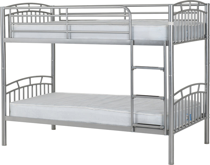 Ventura 3' Bunk Bed  in Silver