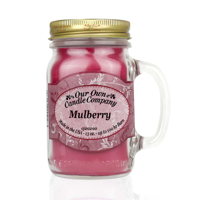 Mulberry Mini Mason Candle
